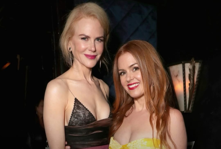 Isla Fisher with Nicole Kidman