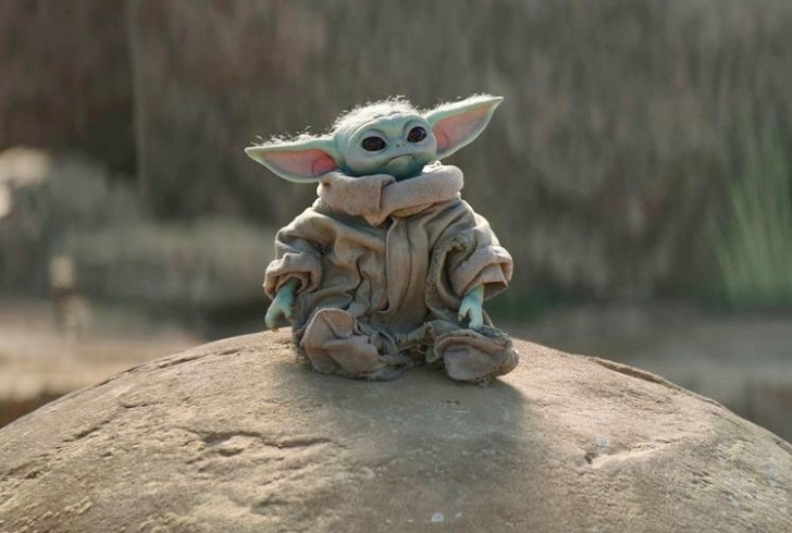 Grogu brought to life through puppetry