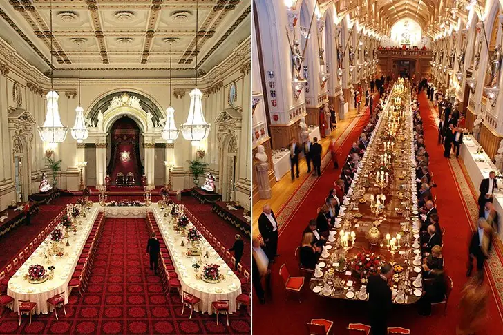 Prince William & Kate Middleton, Prince Harry & Meghan Markle – The Evening Receptions