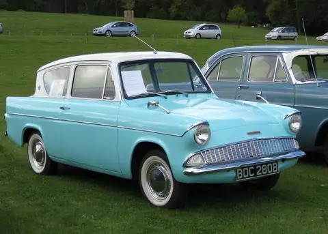 Family Donates a Classic Ford Anglia to British Motor Museum