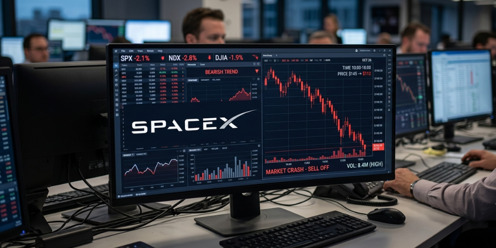 SpaceX Stock Faces Major Setback After Record-Breaking IPO Launch