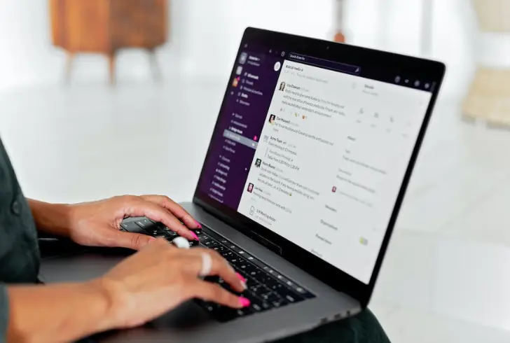 Apps like Slack provide a centralized communication hub