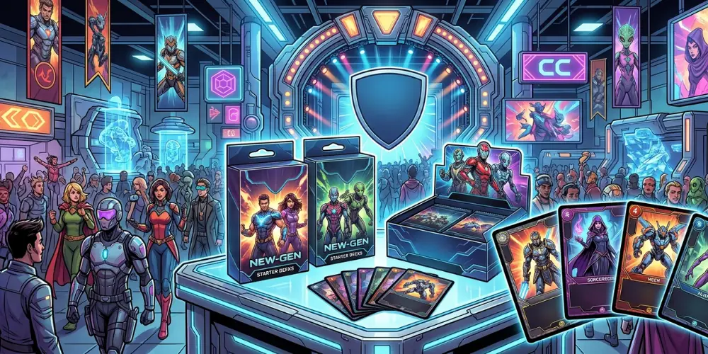 Cryptozoic Launches Rare “New-Gen” Comic-Con Exclusive Cards