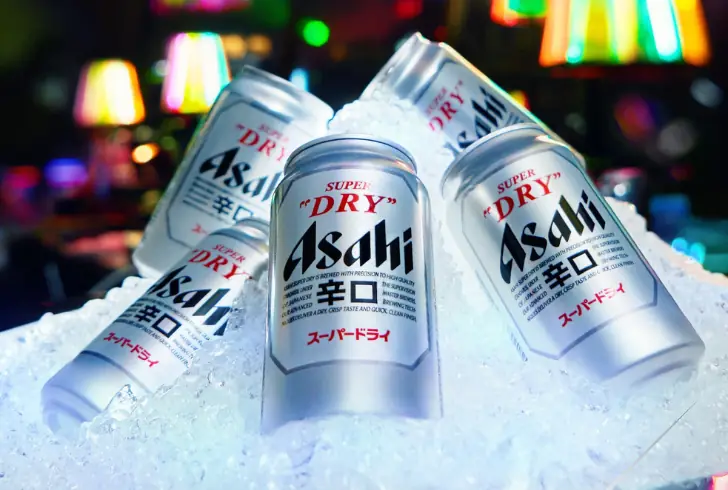 Asahi Super Dry Dry Crystal, with only 3.5% alcohol.