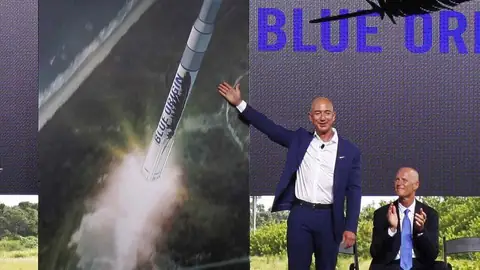 Jeff Bezos’ Space Transportation Company Signs First Major Rocket Deal
