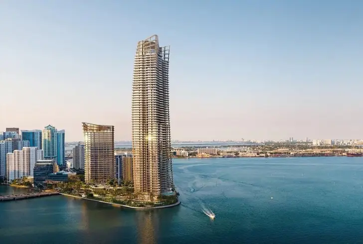 Brickell Key luxury towers Miami