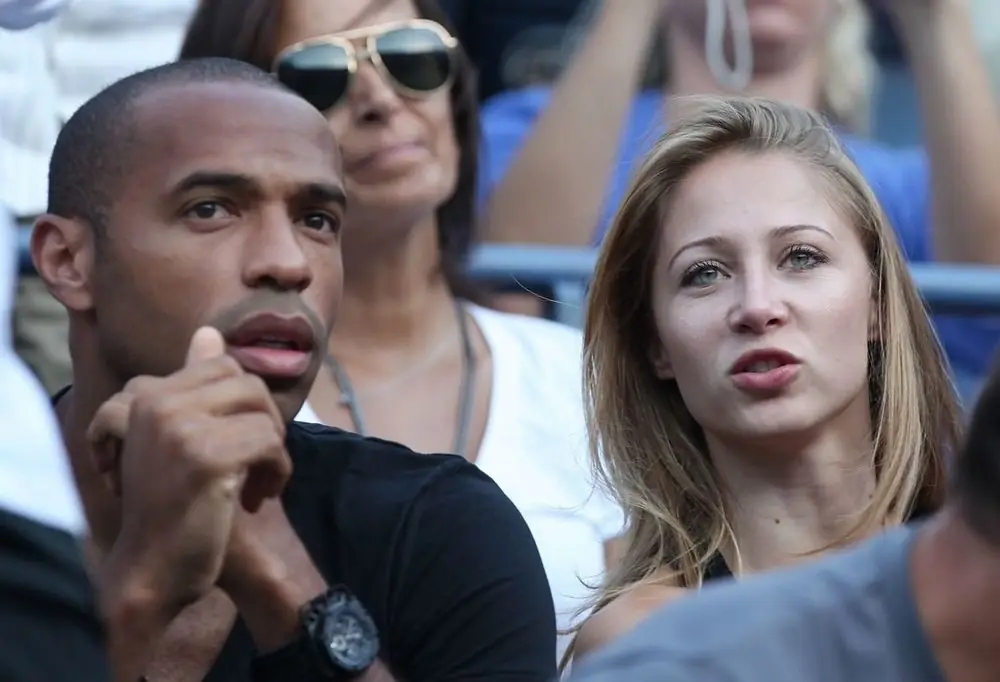 Thierry Henry et Andrea Rajacic