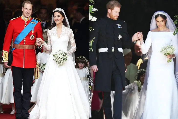 Kate’s & Meghan’s Church Exits