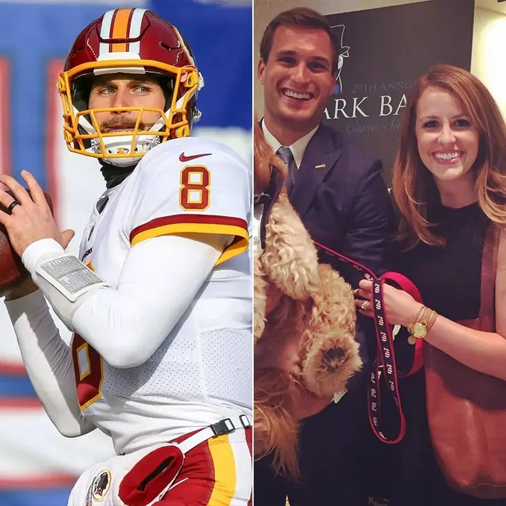 Kirk Cousins & Julie Hampton – $84 million