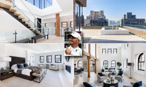 Race Car Star Lewis Hamilton Lists His Breathtaking Tribeca Penthouse For The Whopping Price Of $52 Million!