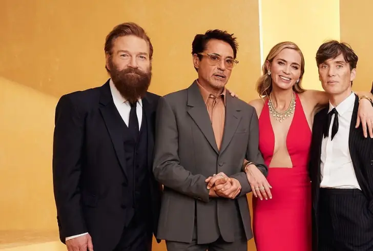 sagawards | Instagram | Actors presenting, led by Robert Downey Jr. and Cillian Murphy from 'Oppenheimer'.