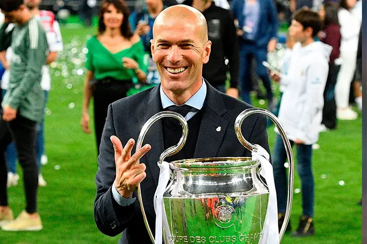 Zinedine Zidane: 233 millions d’euros