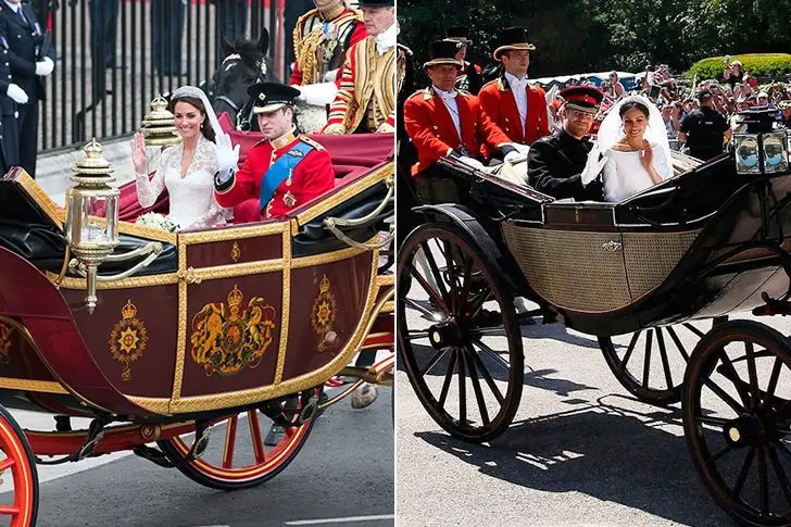 Kate Middleton & Meghan Markle – The Procession