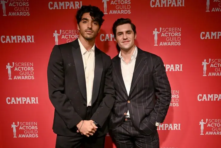 sagawards | Instagram | This year, ambassadors Phil Dunster and Taylor Zakhar Perez bring a youthful vibe to the event.