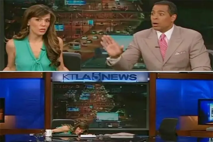 🚨緊急地震速報！？KTLAニュース、まさかの揺れ！