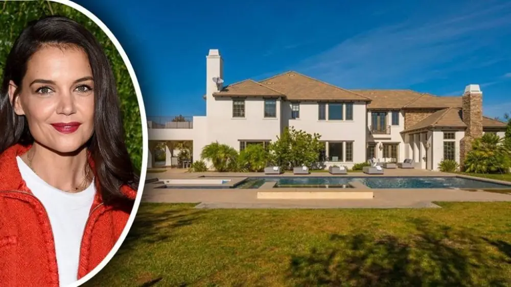 Katie Holmes Sells Her Luxurious Tudor-Inspired Calabasas Home For $4 Million