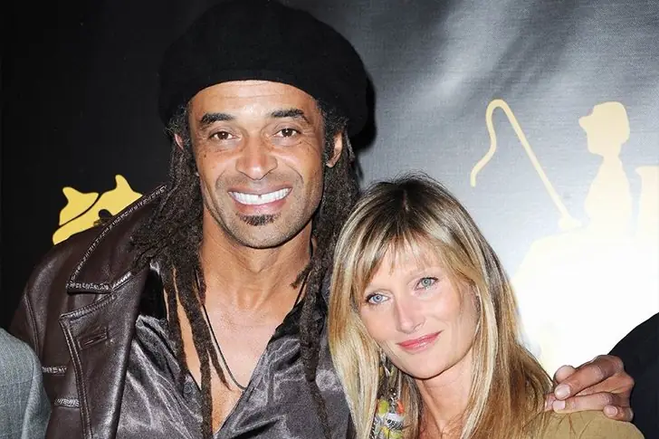 Yannick Noah et Isabelle Camus