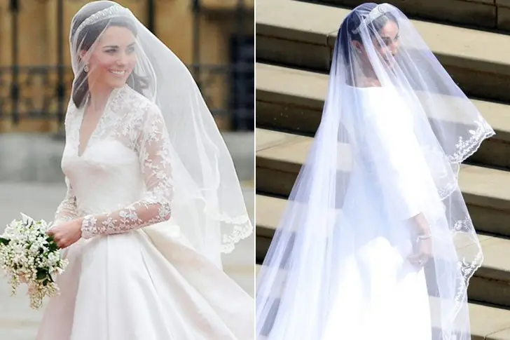 Kate Middleton & Meghan Markle – The Veils