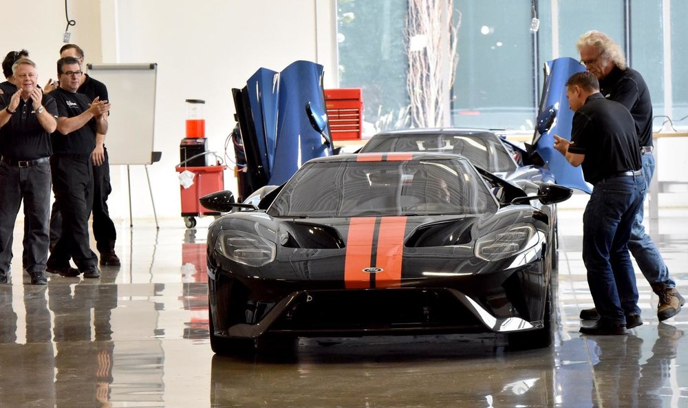 The Canadian supplier Multimatic is the one who built and produced Ford's GT supercars.