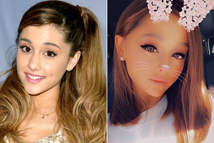 Ariana grande antes y después