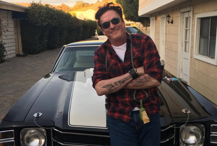 Michael Madsen tribute black and white